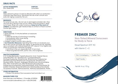Package Label (Enso 205)